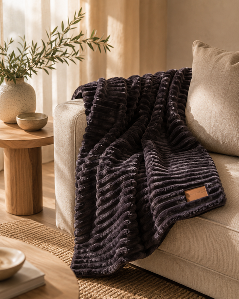 Dear Pet Co Corduroy Comfort Blanket | Twilight