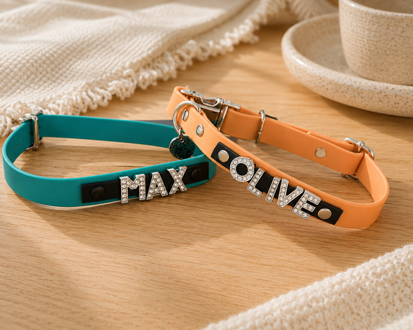 Dear Pet Co Diamanté Collar Personalisation