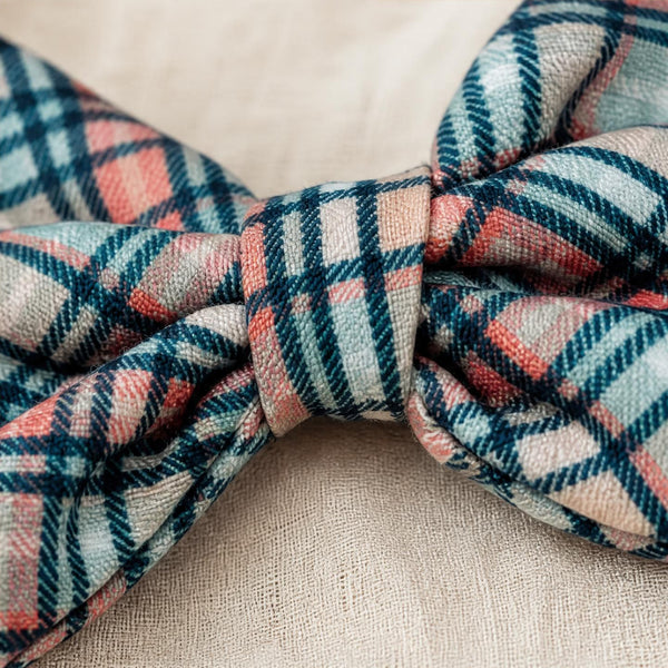 Dear Pet Co Dog Bow Tie | Plaid Paws