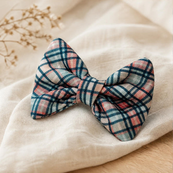 Dear Pet Co Dog Bow Tie | Plaid Paws
