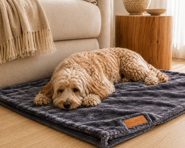 Dear Pet Co Plush Pet Blanket | Smokey