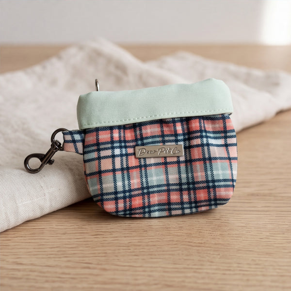 Dear Pet Co Treat Bag | Plaid Paws