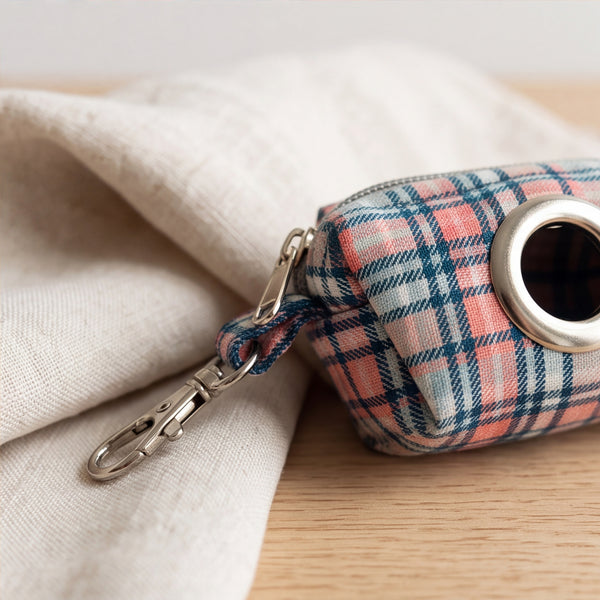 Dear Pet Co Waste Bag Holder | Plaid Paws