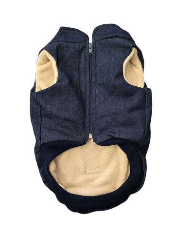 Denim Jacket | Cream Bear