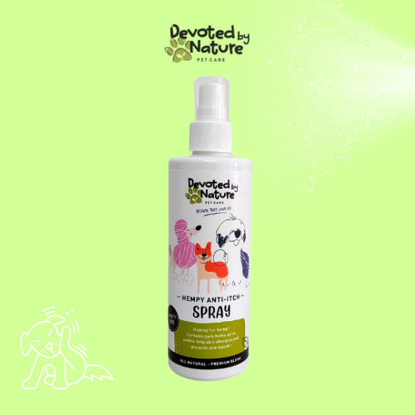 Devoted By Nature | Hemp Anti-Itch Spray for Pets (250ml)