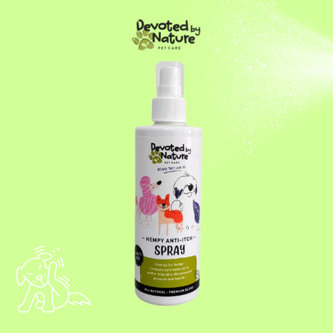 Devoted By Nature | Hemp Anti-Itch Spray for Pets (250ml)