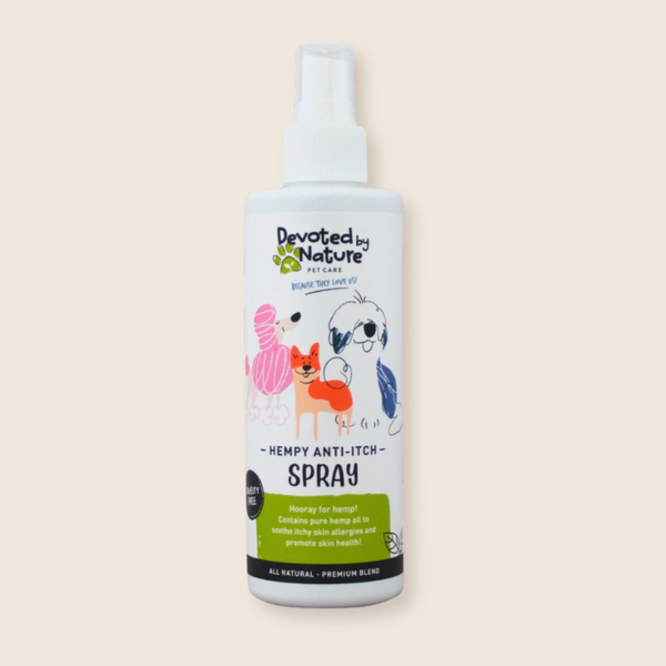 Devoted By Nature | Hemp Anti-Itch Spray for Pets | 250ml