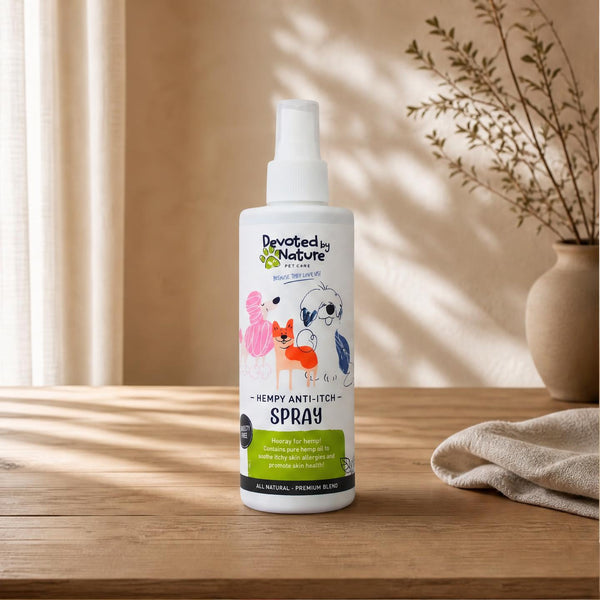 Devoted By Nature | Hemp Anti-Itch Spray for Pets | 250ml