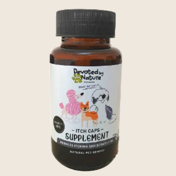 Devoted By Nature Itch Caps | Allergy & Skin Support for Pets