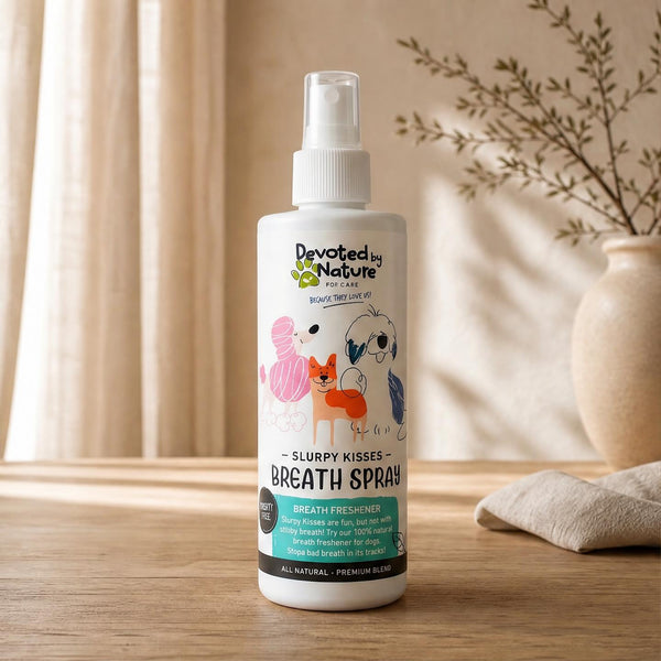 Devoted By Nature | Slurpy Kisses Breath Spray for Dogs | 250ml