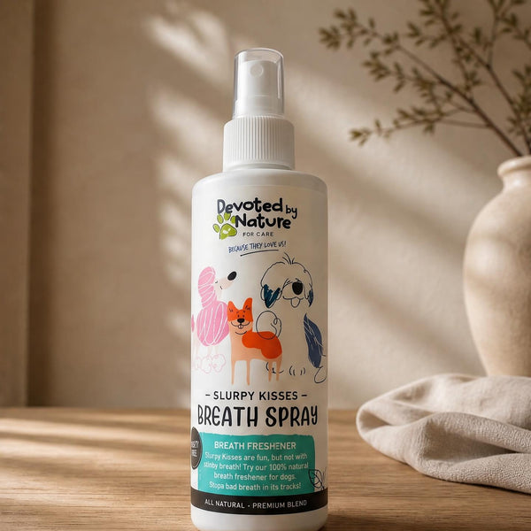 Devoted By Nature | Slurpy Kisses Breath Spray for Dogs | 250ml