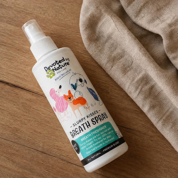 Devoted By Nature | Slurpy Kisses Breath Spray for Dogs | 250ml