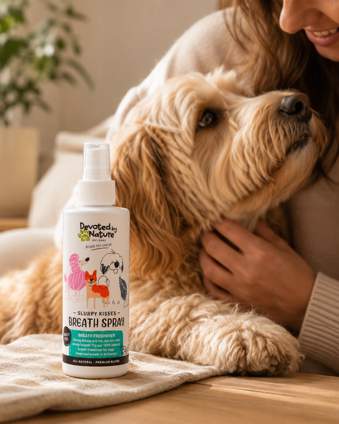 Devoted By Nature | Slurpy Kisses Breath Spray for Dogs | 250ml