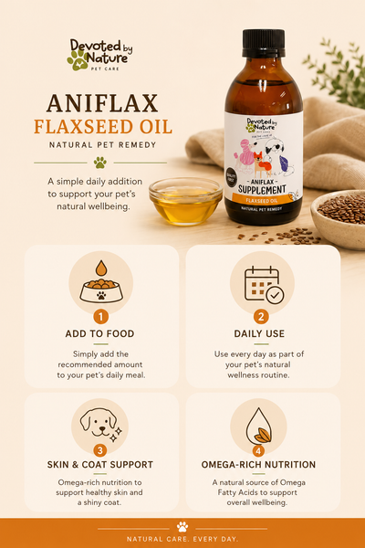 Devoted By Nature AniFlax Flaxseed Oil | 200ml