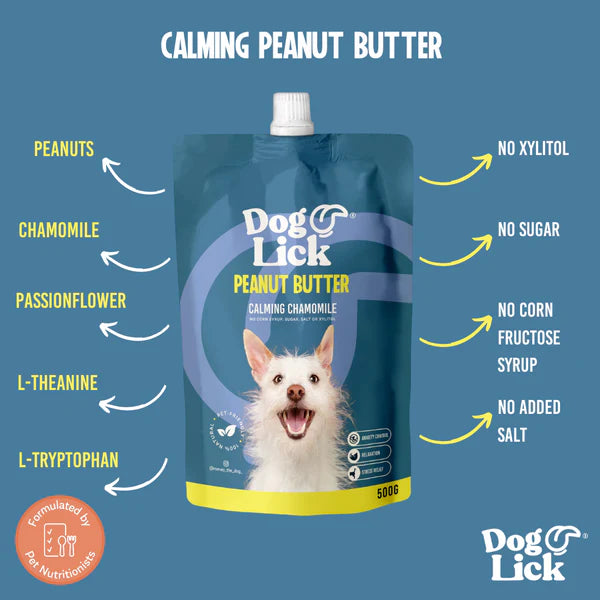 Dog Lick | Peanut Butter Calming Chamomile