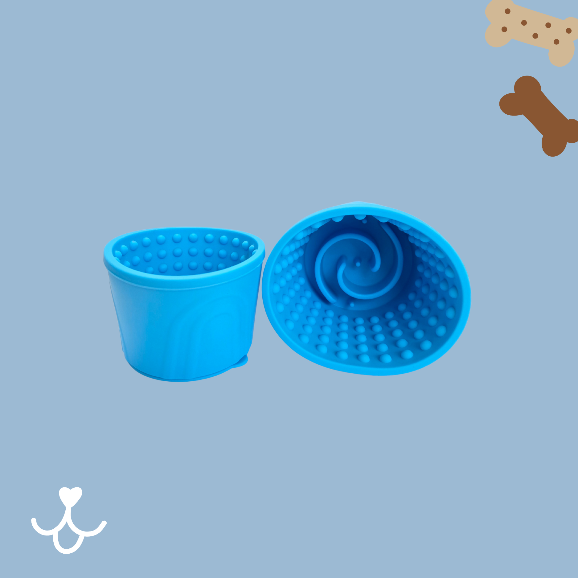 Treat Lick Bowl | Blue