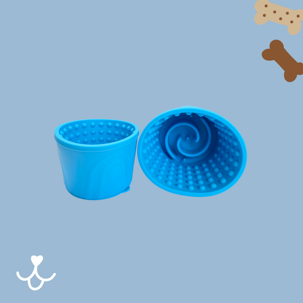 Treat Lick Bowl | Blue
