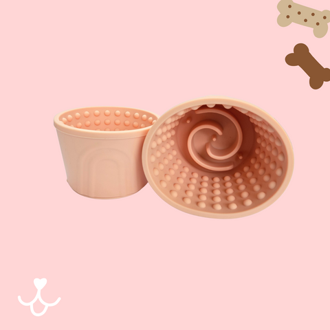 Treat Lick Bowl | Blush Pink