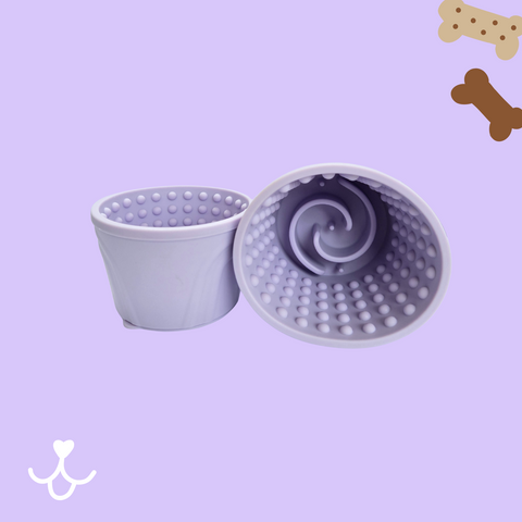 Treat Lick Bowl | Lilac