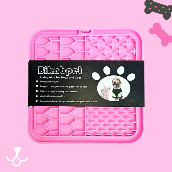 Dog & Cat Lick Mat | Pink