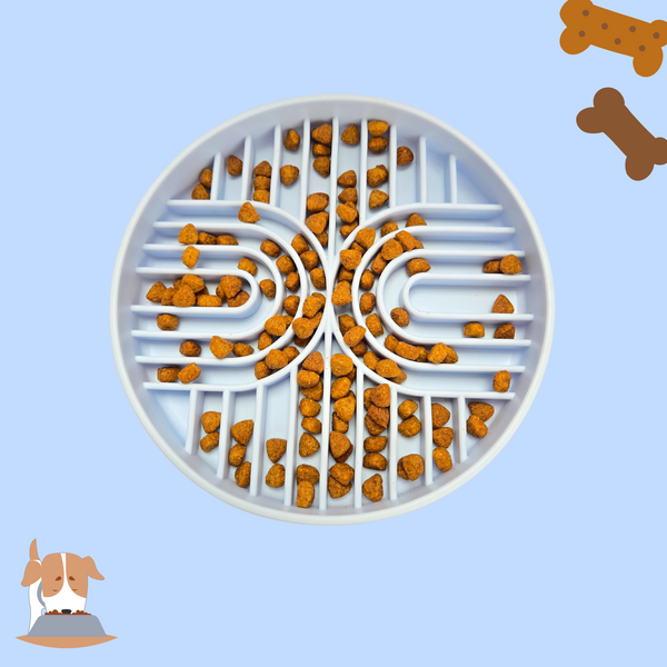 Bowl | Slow Feeder Light Blue