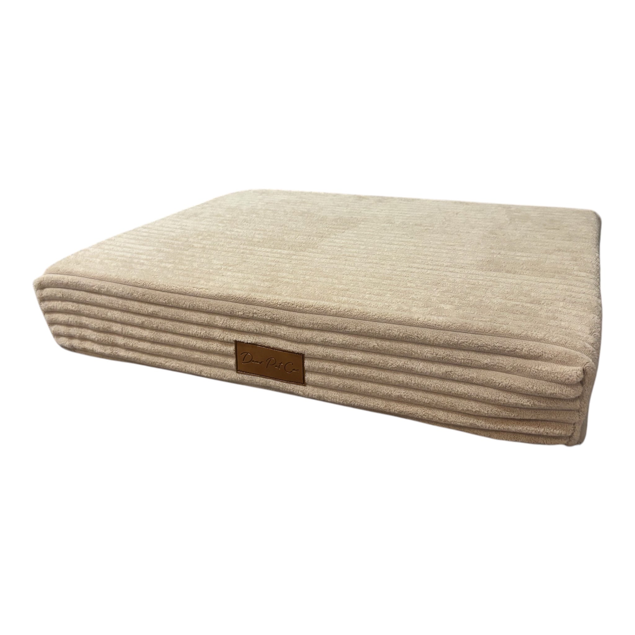 Flat Lounger Pet Bed | Cream