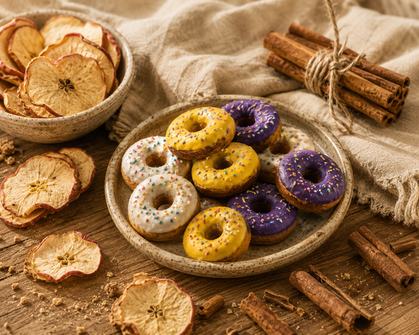 From The Barkery Mini Doggy Donut Rusks | 3 Donuts