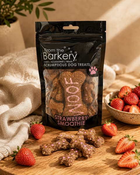 From The Barkery Strawberry Smoothie Treato | 100g