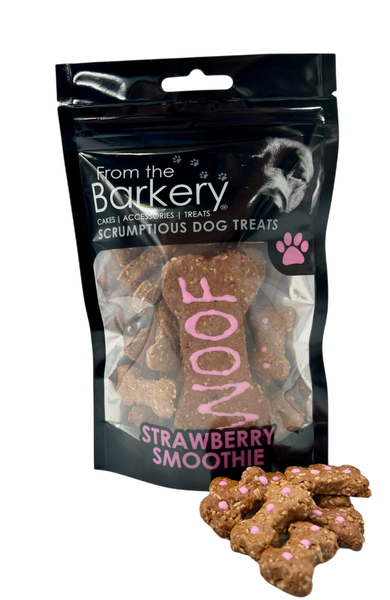 From The Barkery Strawberry Smoothie Treato | 100g