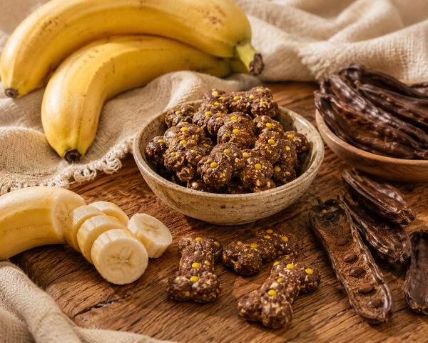 From The Barkery Banana & Carob Treato | 100g