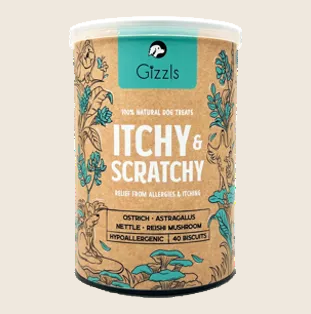Gizzls Itchy & Scratchy Dog Treats