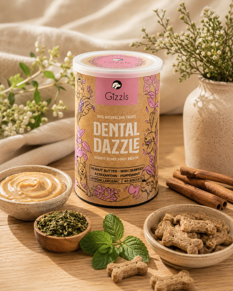 Gizzls Dental Dazzle Dog Treats