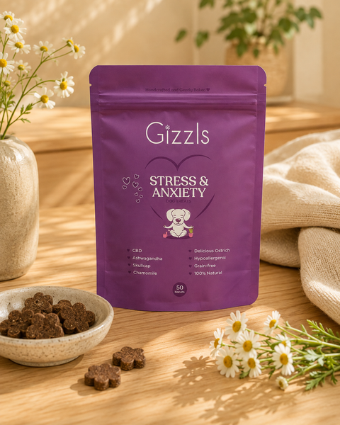 Gizzls Large Dog Calm Support CBD Treats | 50 Treats