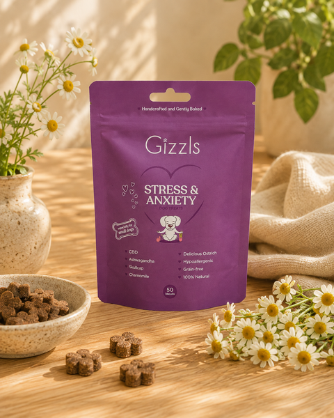 Gizzls Small Dog Calm Support CBD Treats | 50 Treats