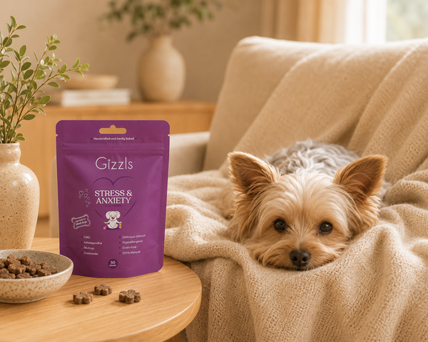 Gizzls Small Dog Calm Support CBD Treats | 50 Treats