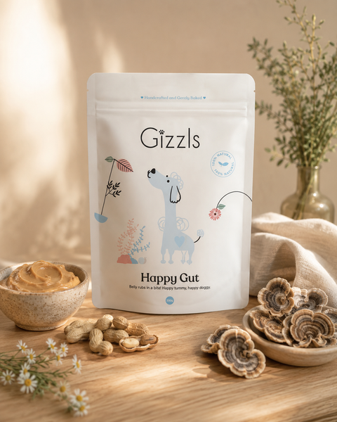 Gizzls Happy Gut Dog Treats | 100g / 200g