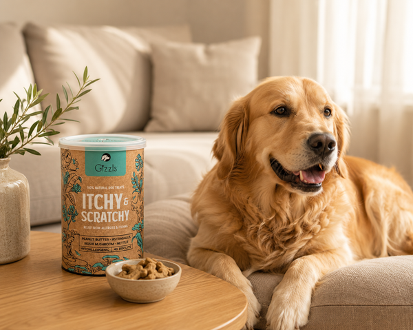Gizzls Itchy & Scratchy Dog Treats