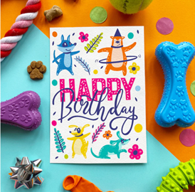 Edible Card | Happy Birthday