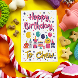 Edible Card | Happy Birthday To Chew