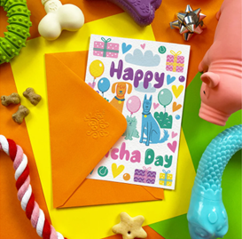 Edible Card | Happy Gotcha Day