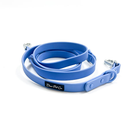 Waterproof Double Hook Leash | Periwinkle Blue