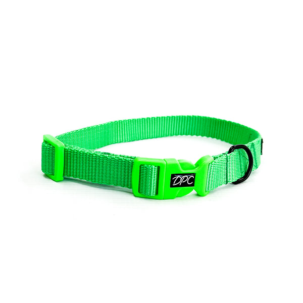 Webbing Collar | Neon Green