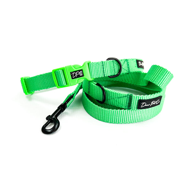 Webbing Collar | Neon Green