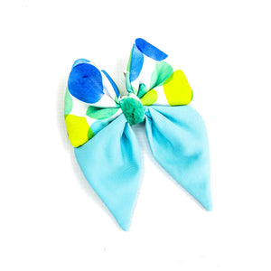 Sailor Bow Tie | Bubbles x Sky Blue