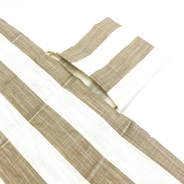 Picnic Mat | Fawn & White Stripe