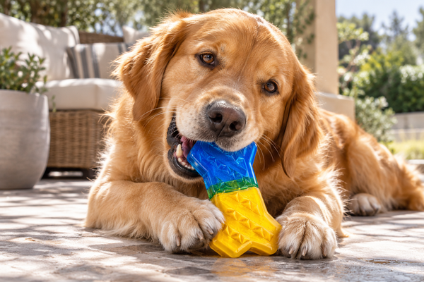 Chill Bone Freezable Dog Toy