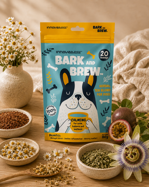 InnovaBlendz Bark & Brew Calming Tea | 20 Teabags