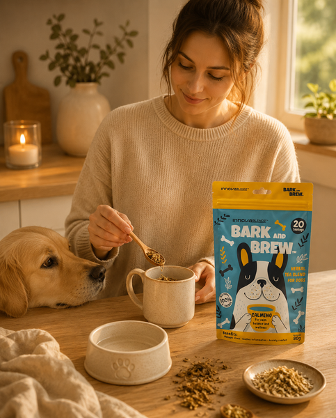 InnovaBlendz Bark & Brew Calming Tea | 20 Teabags