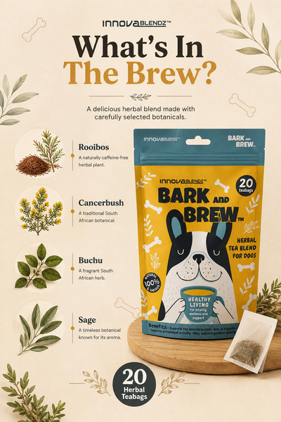 InnovaBlendz Bark & Brew Healthy Living Tea | 20 Teabags