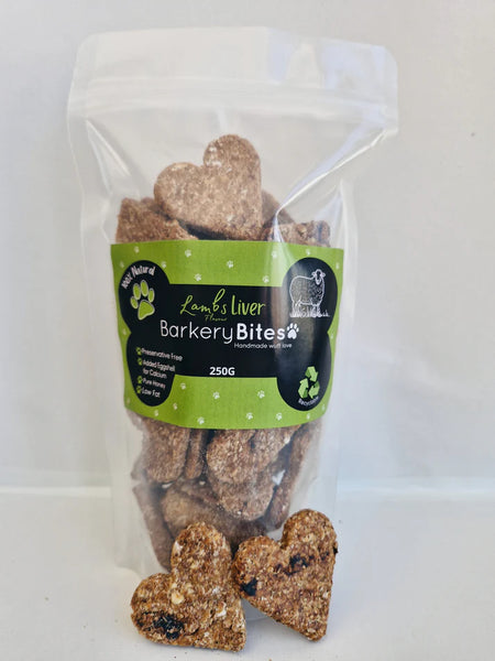 Dog Treats | Barkery Bites Lambs Liver